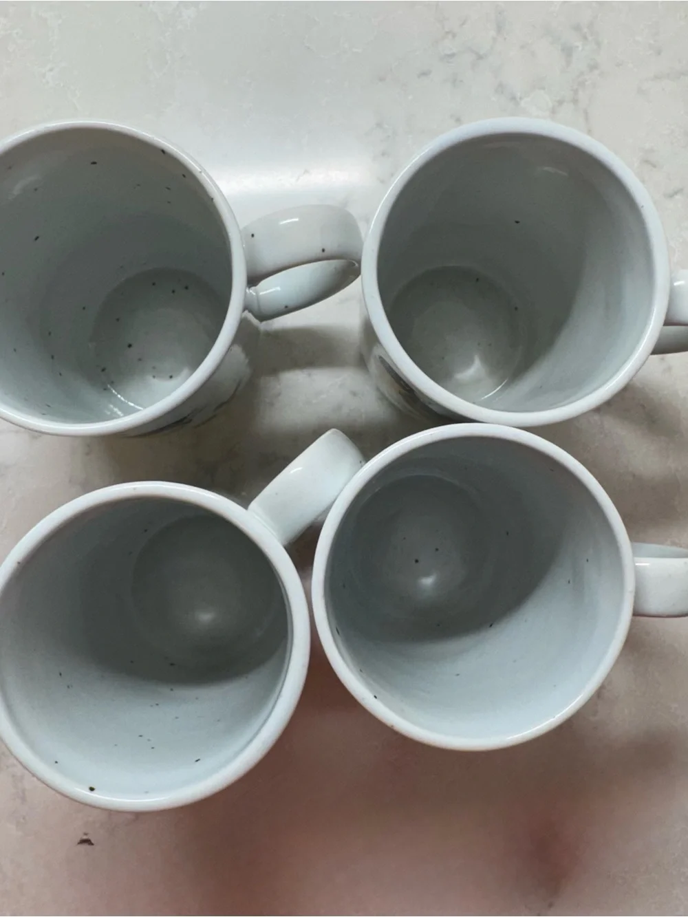 Fitz and Floyd Hand-Painted Bird Mugs in Blue, Yellow & Green
